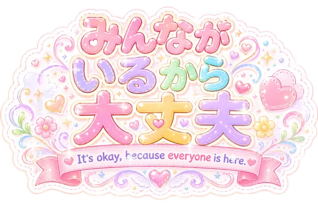みんながいるから大丈夫