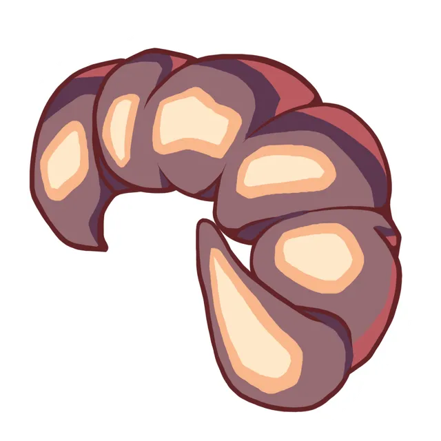左ツノ