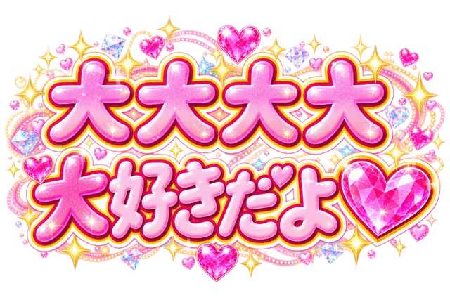 大大大大大好きだよ
