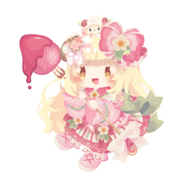 いちご大好きひつじ