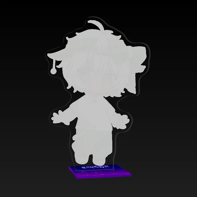 3Dアクリルスタンド（ちゅんちゅんこやぎ - FMヨコハマコラボ限定 - ）  商品画像