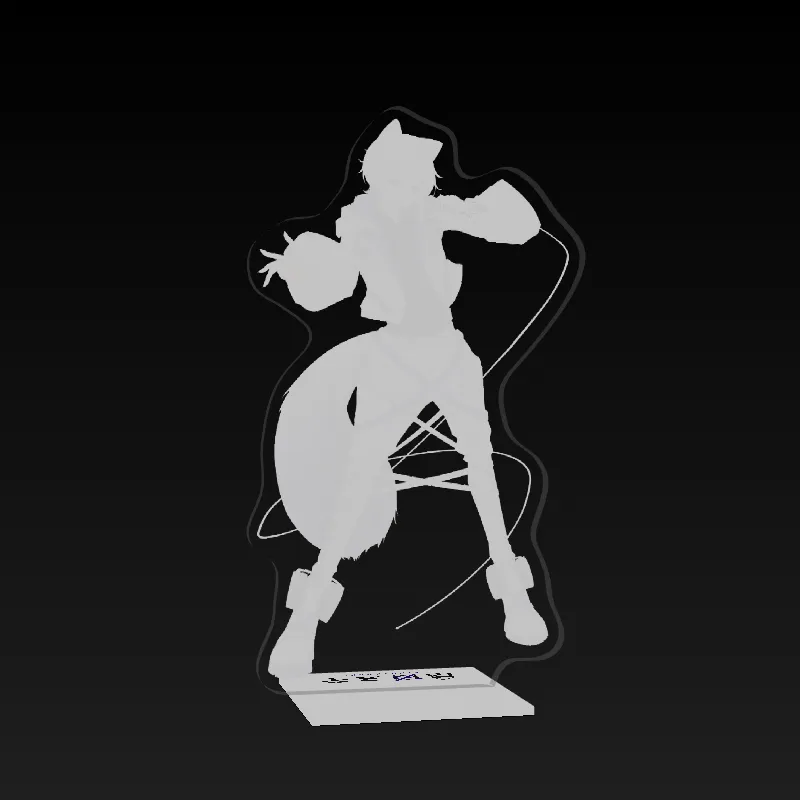 3Dアクリルスタンド(帛田ヌキ)