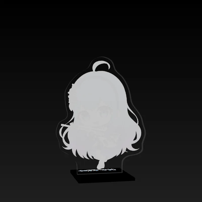 3Dアクリルスタンド(水乃あまね - ミニキャラA)
