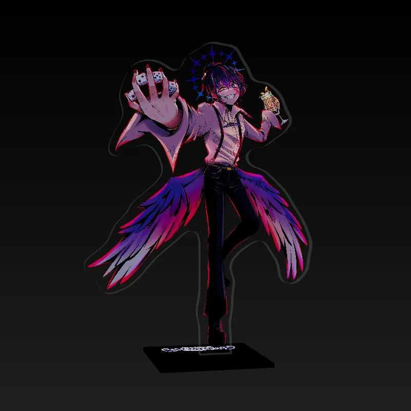 3Dアクリルスタンド（鴉紋ゆうく）