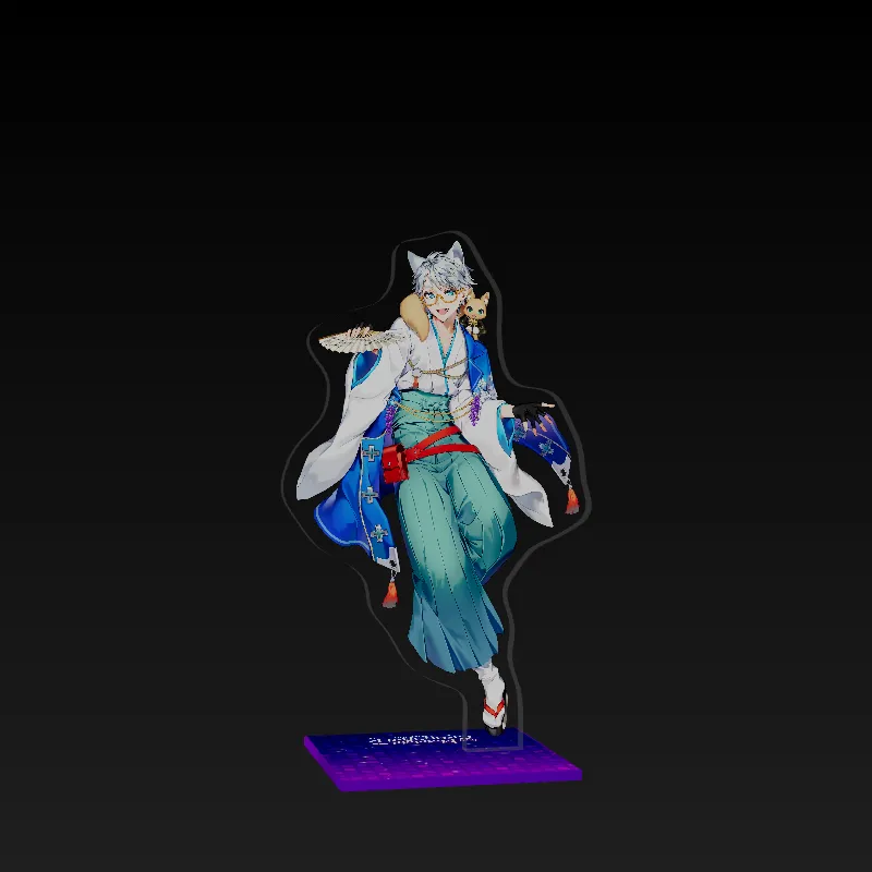 3Dアクリルスタンド（ Dr シロネコ - FMヨコハマコラボ限定 - ）  商品画像