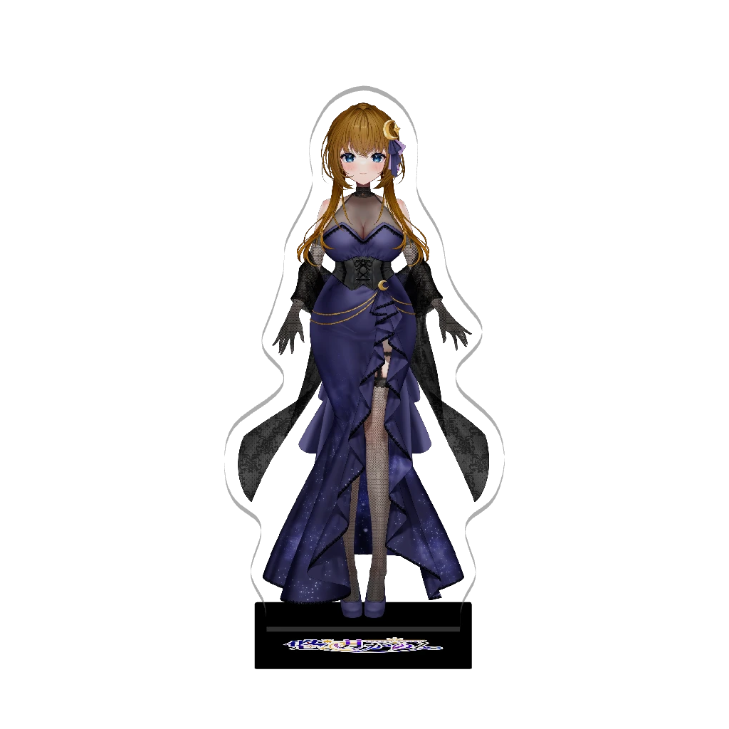 3Dアクリルスタンド（悠月 かのん）悠月 かのん立ち絵3Dアクリルスタンド