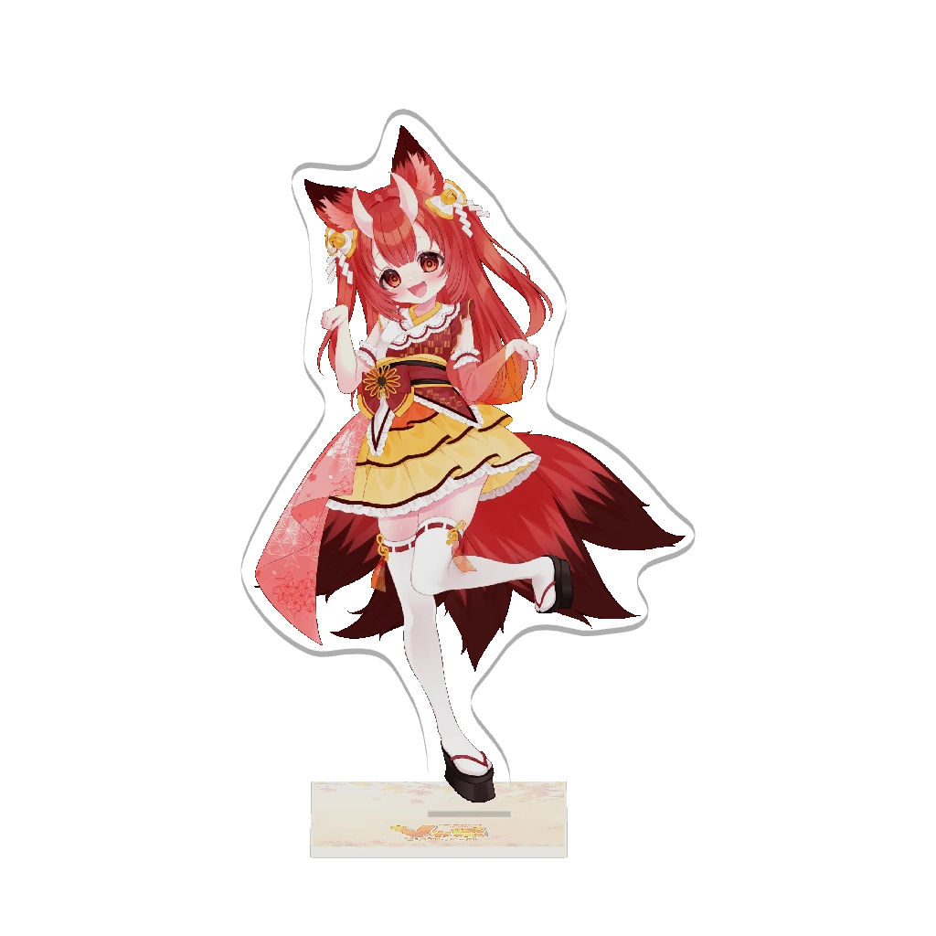  3Dアクリルスタンド(狐ノ里たけのこ - V学祭)