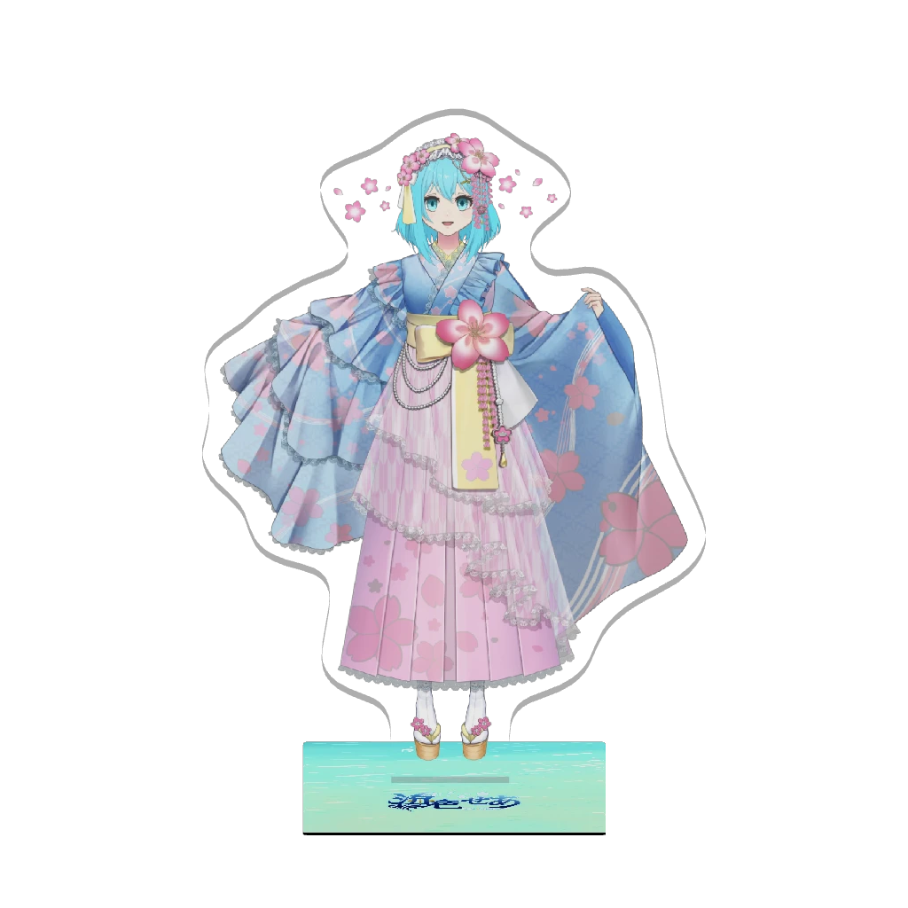 3Dアクリルスタンド(海色せあ)