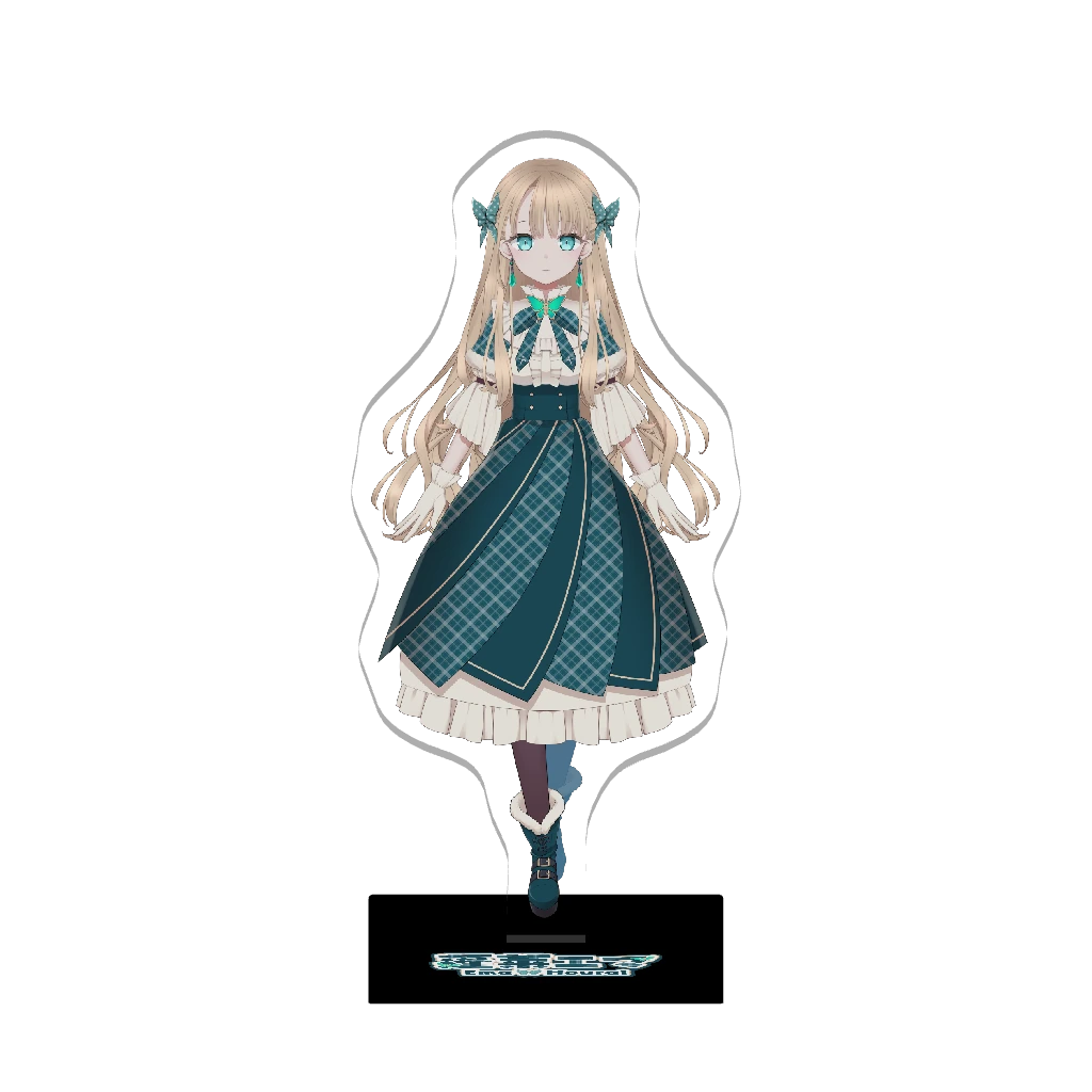 3Dアクリルスタンド(蓬莱エマ)ver1