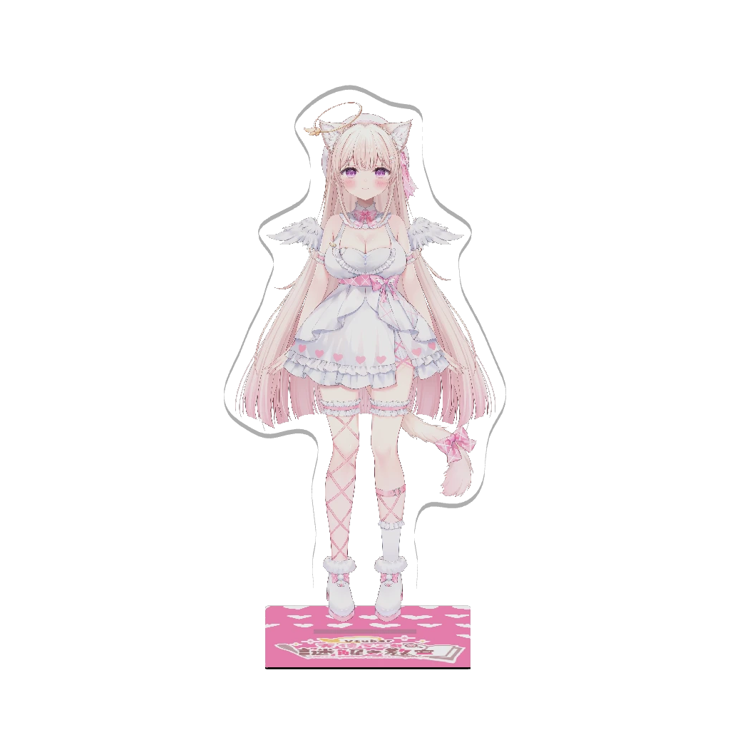 3Dアクリルスタンド(天使ちよむ - ベレー )
