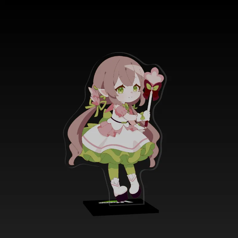 3Dアクリルスタンド( 魔法少女歌枠リレーはなごろも - ミニキャラ)