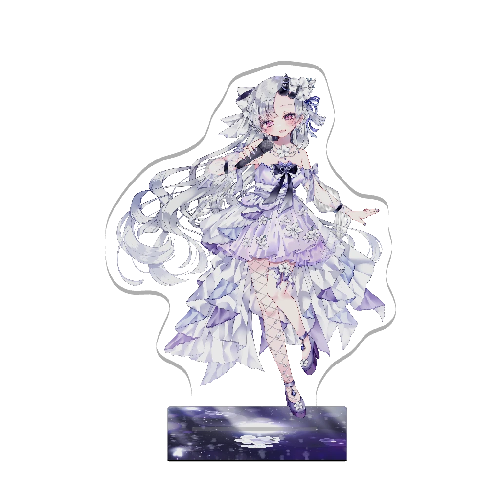 3Dアクリルスタンド(花鞠ゆら - クラファンオリジナル - ）