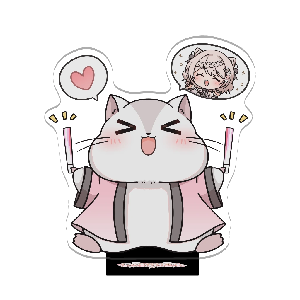 3Dアクリルスタンド（じゃんがりあん）-推し活もち様
