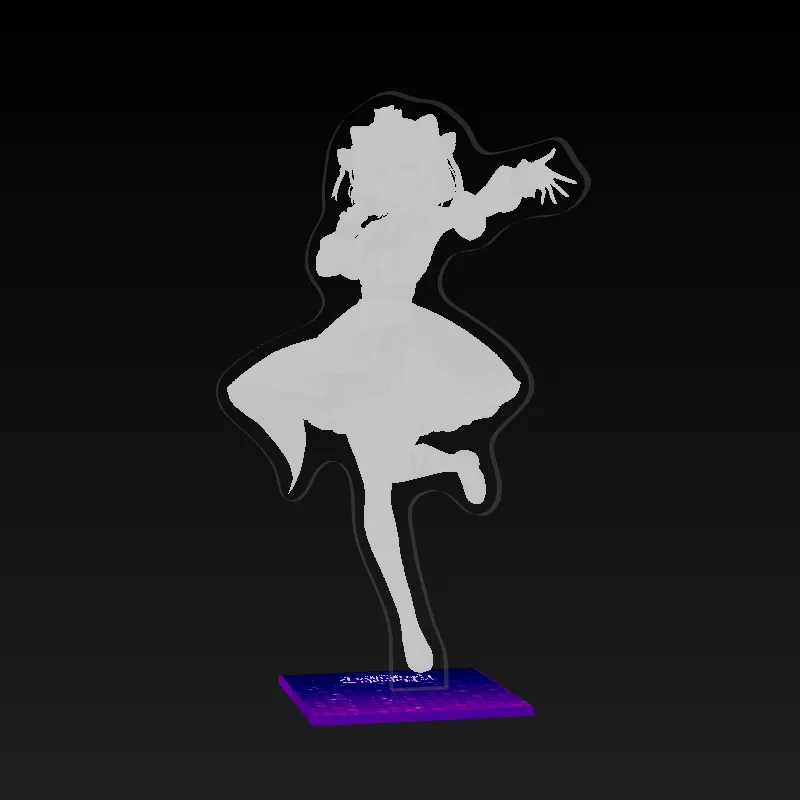 3Dアクリルスタンド(じゃんがりあん - Midnight CROSSOVER 847 - )