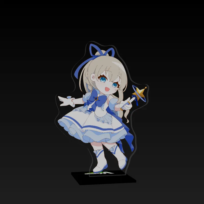 3Dアクリルスタンド( 魔法少女歌枠リレーLiLY - ミニキャラ)  商品画像
