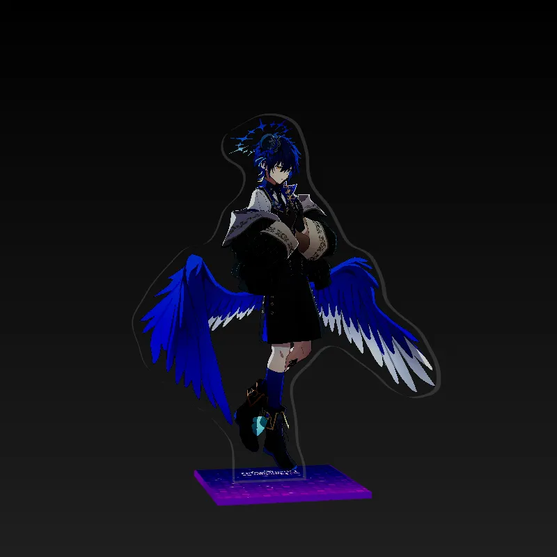 3Dアクリルスタンド（鴉紋ゆうく - Midnight CROSSOVER 847 - ）