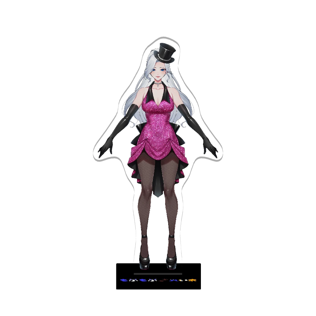 3Dアクリルスタンド(もふもふれいあ ver.1)