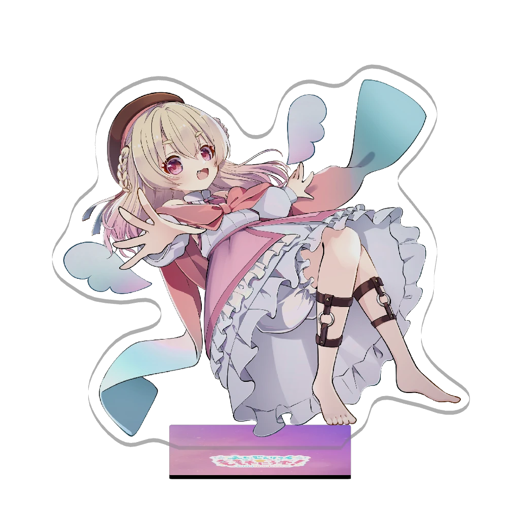 3Dアクリルスタンド（桃園りえる - えんじぇりっく☆ももぞにうむ！ - ）