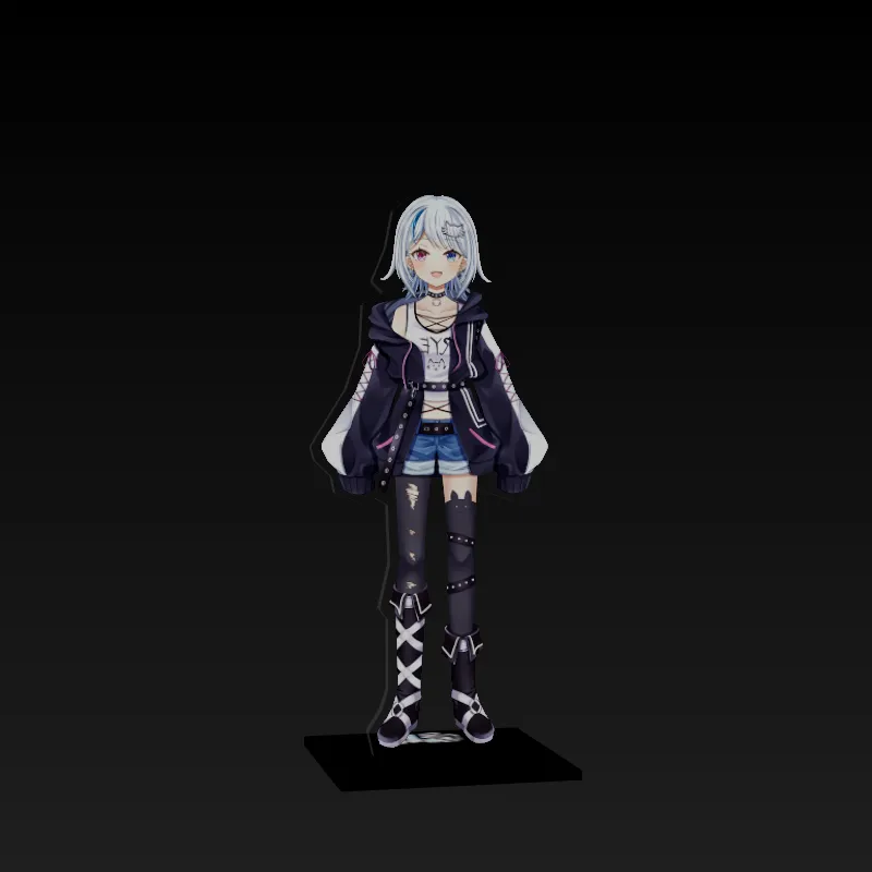 3Dアクリルスタンド（らい）