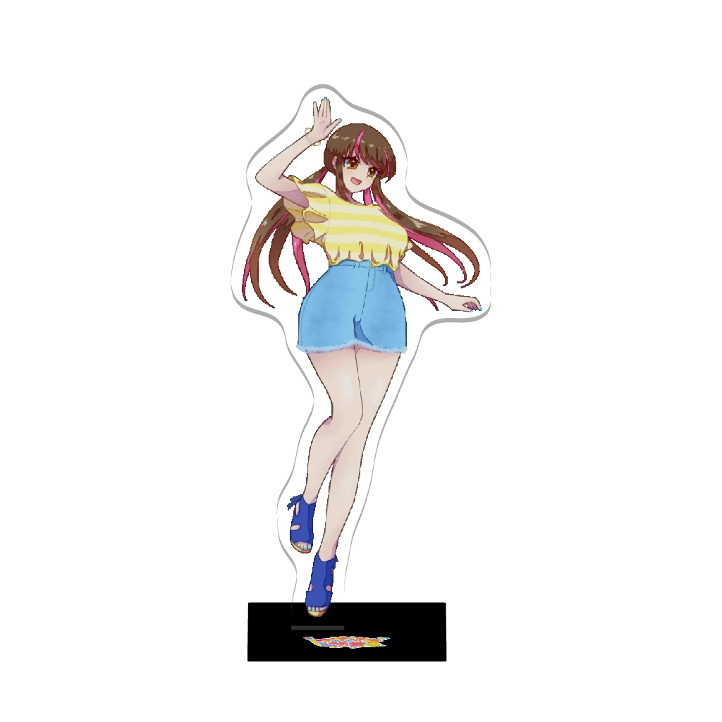 3Dアクリルスタンド（アサツキ サキ【Vのすがた】）  商品画像