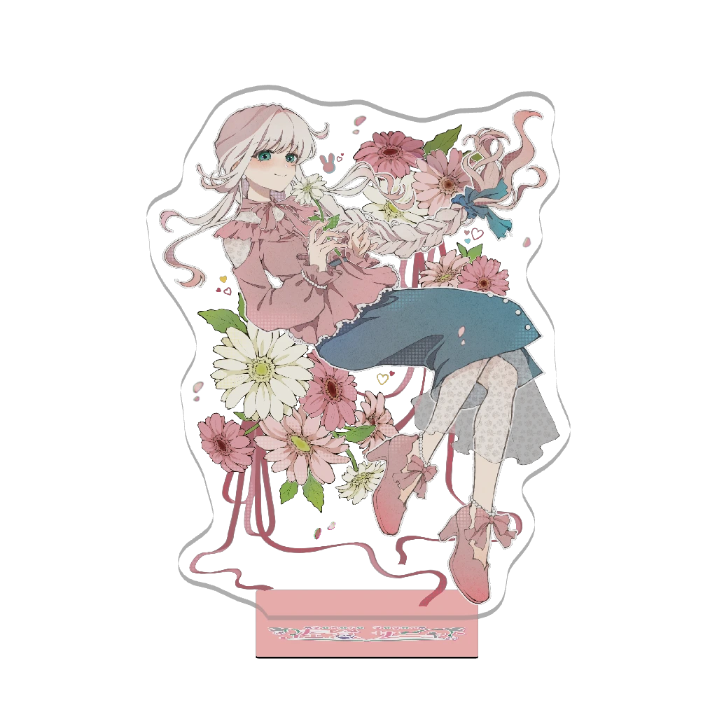3Dアクリルスタンド（佐倉サニャ / Sakura Sagna）キービジュアル私服