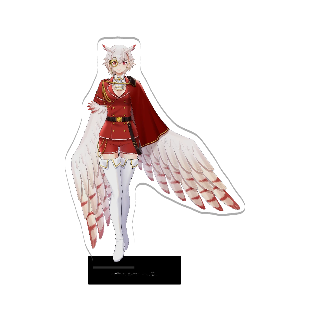 3Dアクリルスタンド（夜狩うる）軍服ver