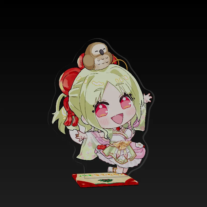 3Dアクリルスタンド（梅子 - Vtuber Christmas Eve³ - ）