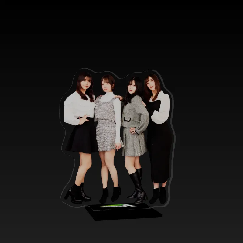 3Dアクリルスタンド(超めめののみりりもち)