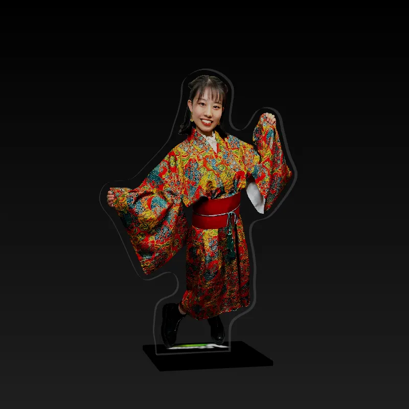 3Dアクリルスタンド(くろすけ)