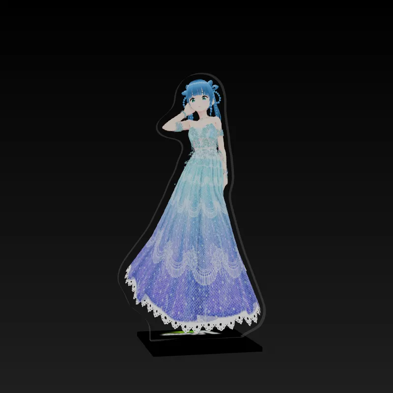 3Dアクリルスタンド(らぴ姫(ツイン)) 商品画像