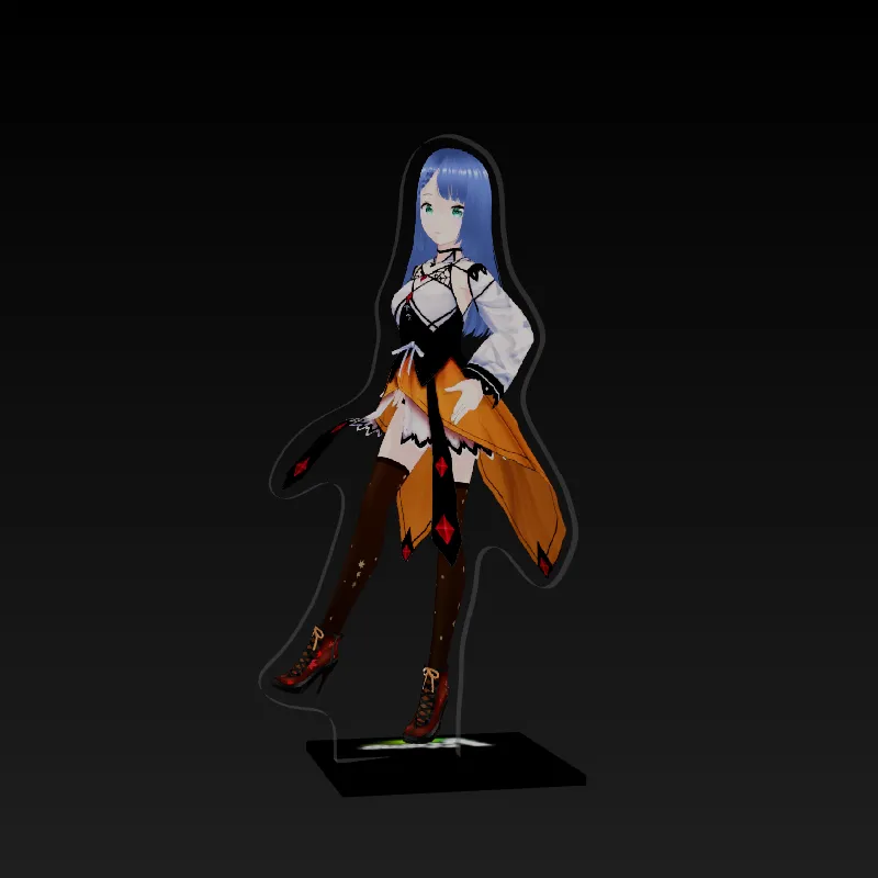 3Dアクリルスタンド(らぴ姫(パンプキンver.1)