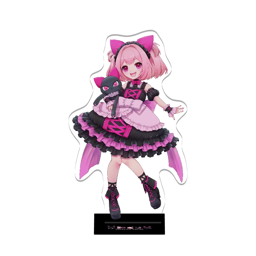 3Dアクリルスタンド（黒姫くりすver.1）