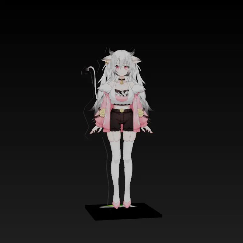 3Dアクリルスタンド（ここ）