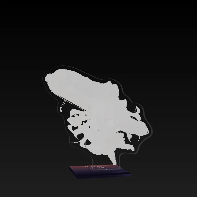 3Dアクリルスタンド(狐花てん - 秋の宵闇歌枠リレー2025 - )