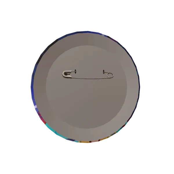 3D缶バッジ（鴉紋ゆうく - 憧憬花屋敷 - ）