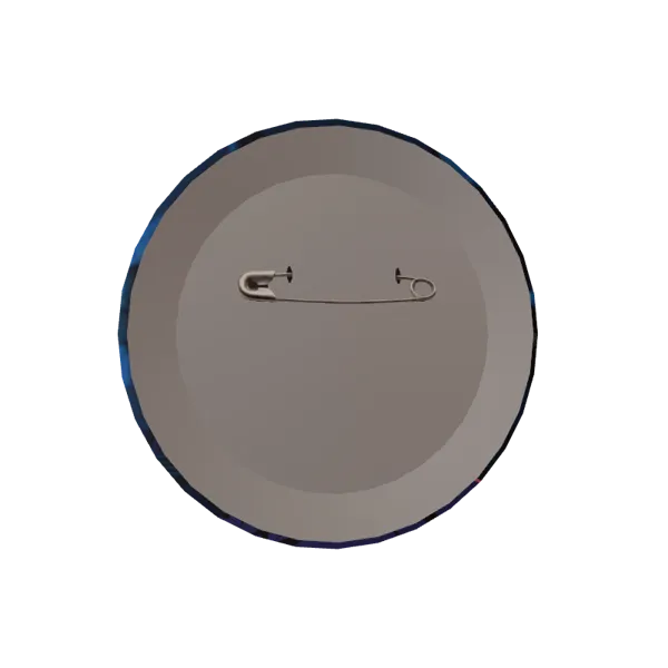 3D缶バッジ（鴉紋ゆうく - 一生分ここで笑えたら - ）