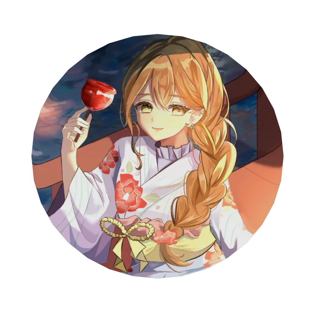 3D缶バッジ（はちさん - 2周年記念デジタル缶バッジくじE - ）