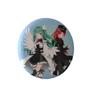 3D缶バッジ(かいみんちゃんねる！ -目覚ましボイス-)