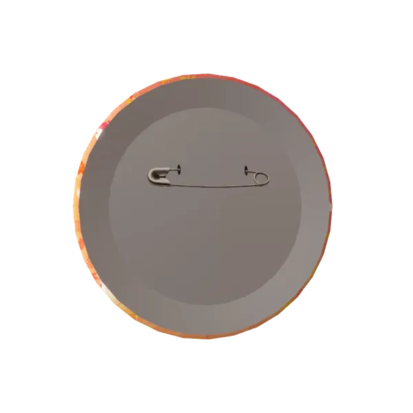 ひつじの缶バッジ(ひつじと橙色の季節)