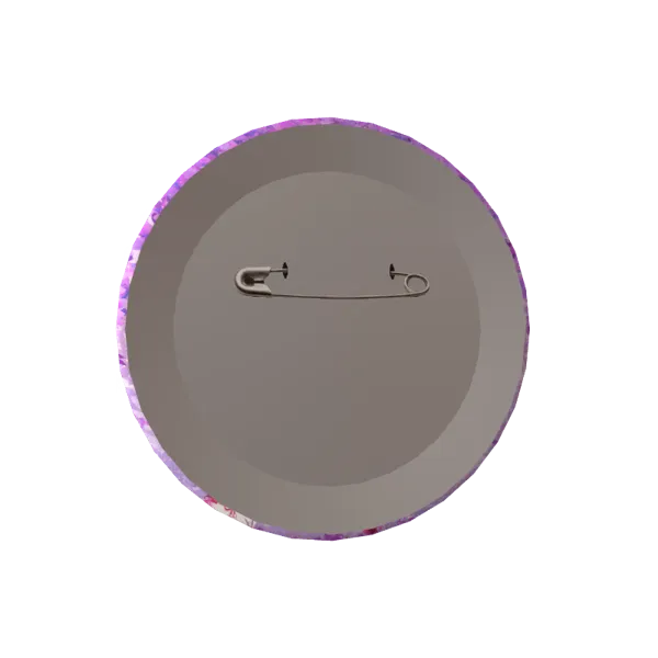 ひつじの缶バッジ(ひつじと藤の通り道)