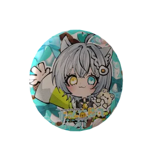 にゃん太郎丸の無料缶バッジ①こんにゃんだよ！！