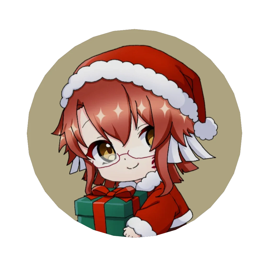 からくの缶バッジからくクリスマス缶バッジ