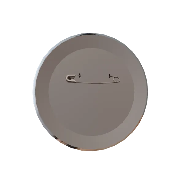 3D缶バッジ（ハムストリングちゃん）