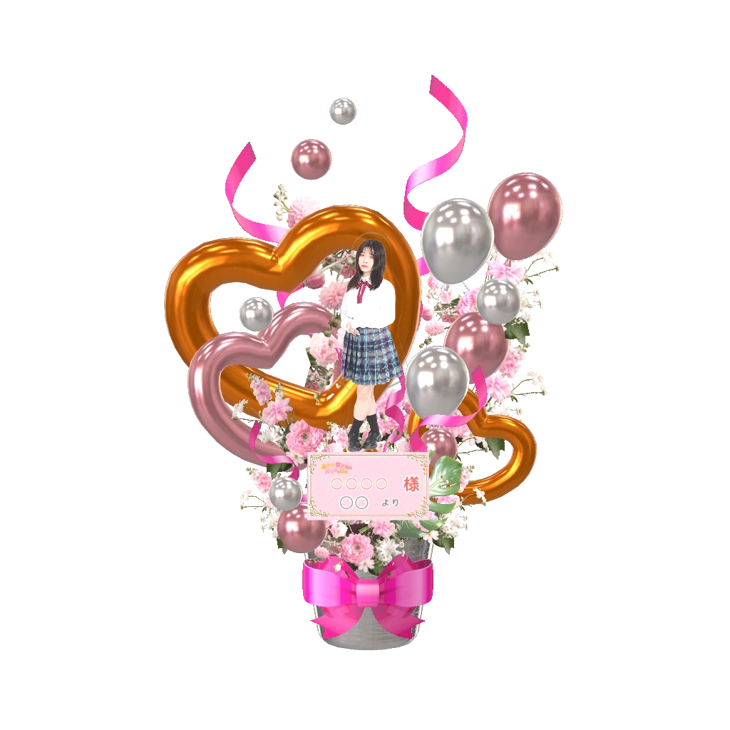 3Dフラワースタンド（華凜）