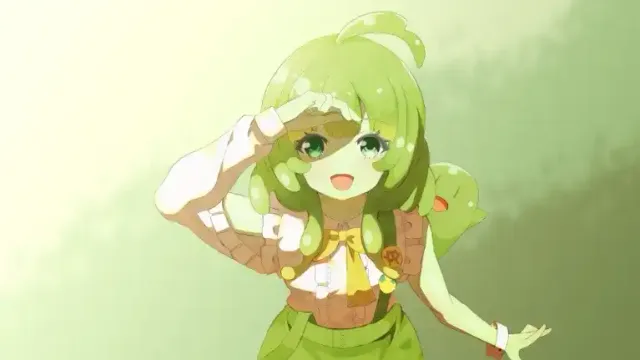  「スラたん変身姿」バックパネル