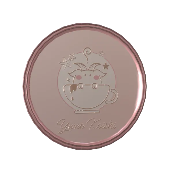 3Dアラームボイスメダル（小石夕乃 - 目覚ましボイス【元気】 - ）