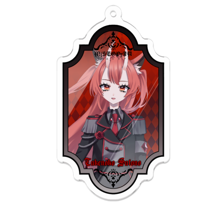 MiSTOPrIA♡2nd Single Alia Fabula アクリルキーホルダー