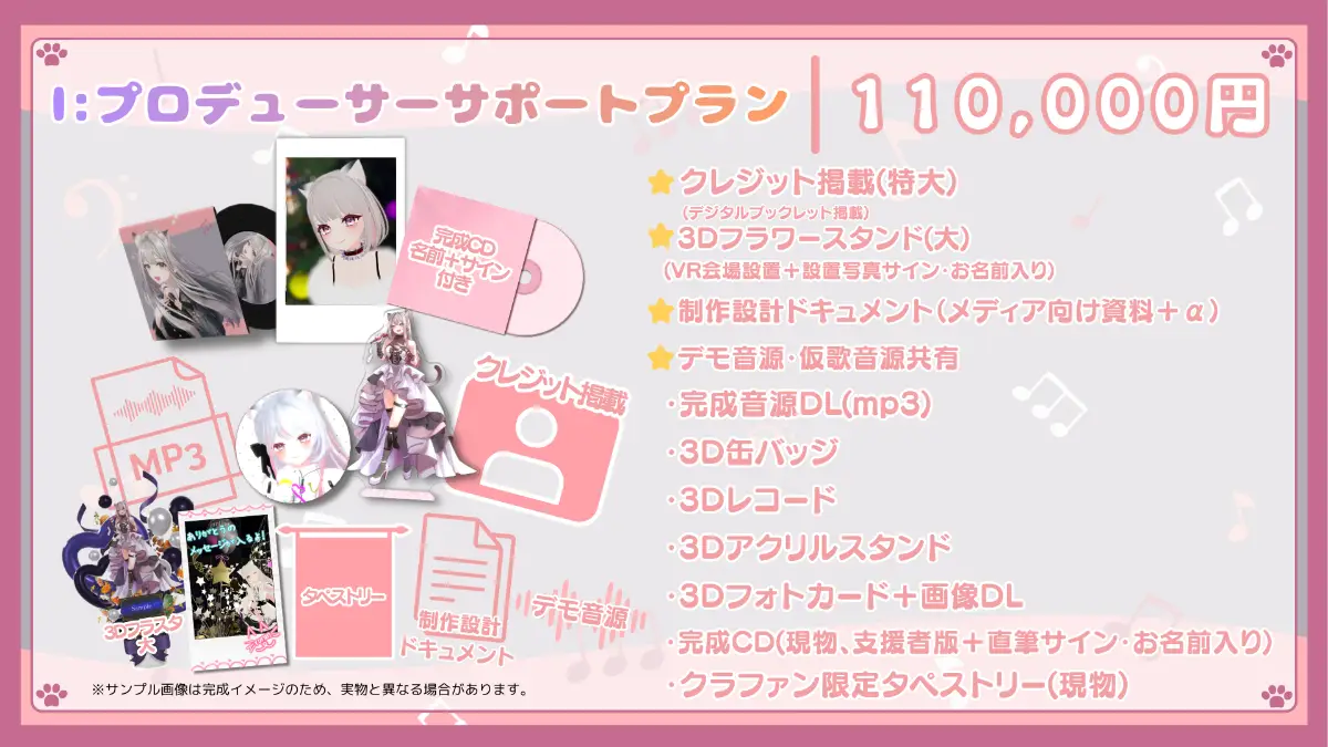 I:プロデューサーサポートプラン