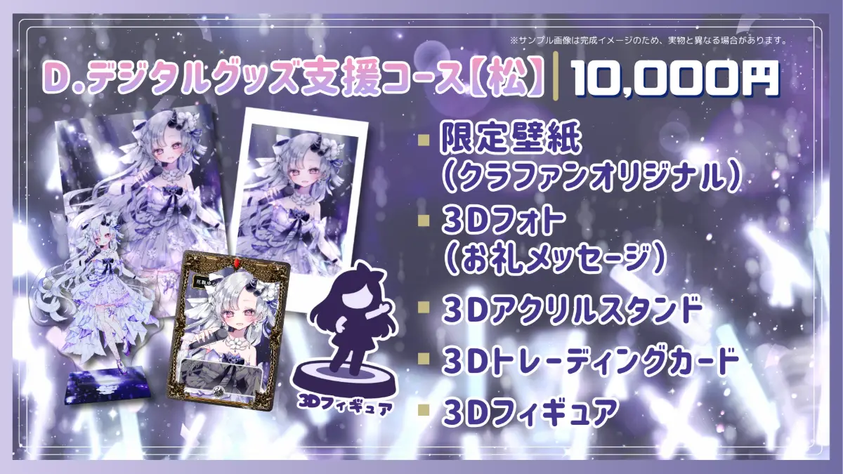 D.デジタルグッズ支援コース【松】