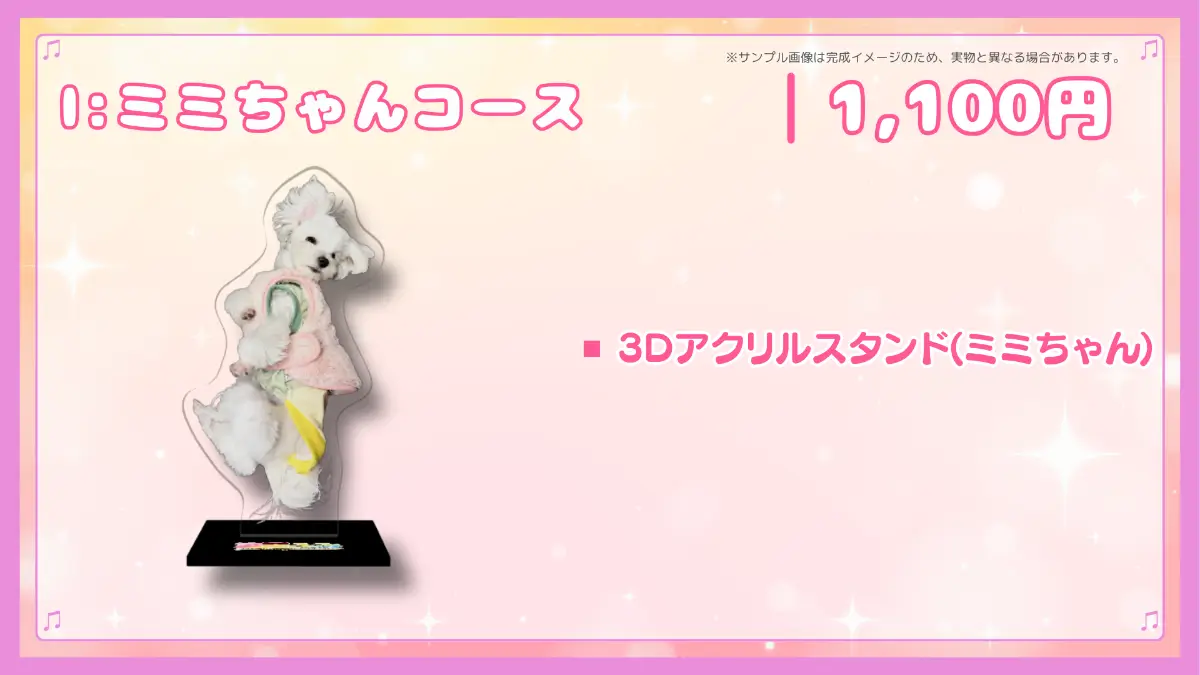 I:ミミちゃんコース